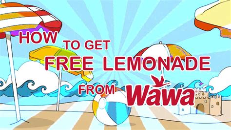 How To Get Free Lemonade From Wawa Youtube