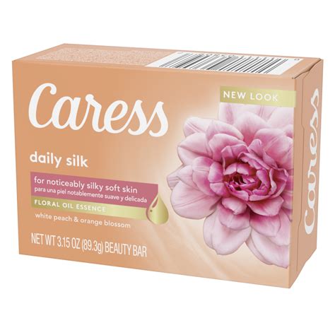 Caress Daily Silk White Peach And Orange Blossom Beauty Bar Smartlabel