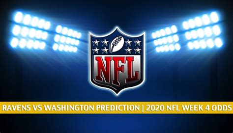 ravens vs washington predictions picks odds preview week 4 2020