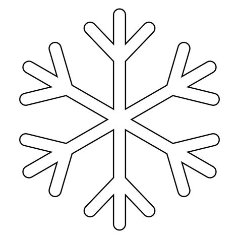 Simple Illustration Of Winter Snowflake For Christmas Holiday 2293219