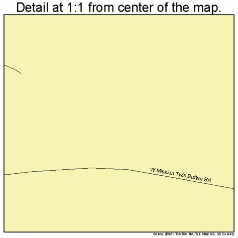 Green Valley Arizona Street Map 0429710