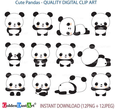Panda Kawaii Cute Panda Kawaii Drawings Cute Drawings Panda Lindo