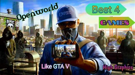 Top 4 Best Openworld Game Like Gta V For Androidios High Graphics