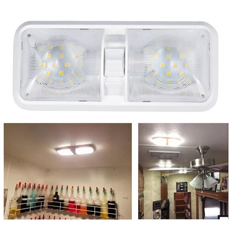Auto Parts And Vehicles Kohree 12v Led Rv Ceiling Dome Light Rv Interior Lighting For Trailer
