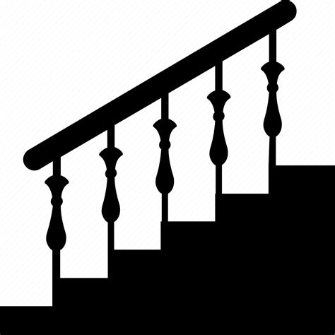 Home Staircase Indoor Stairs Staircase Stairs Stairs Railing Icon