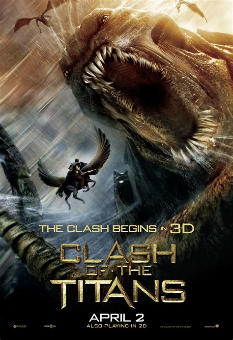 Clash of the Titans (2010) | Clash of the titans, Movie posters, Wrath