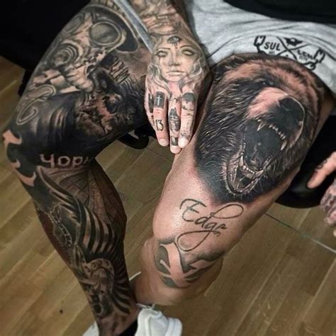 Where are the most painful places to be tattooed? 21 Most Painful Places To Get A Tattoo | Thigh tattoo men ...