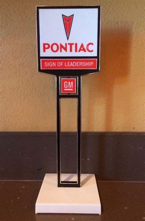 Pontiac Model Dealership Sign Pontiac Pontiac Models Dealership