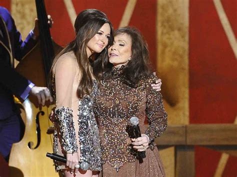 Loretta Lynn And Kacy Musgraves On The CMA Awards Show November 5 2014