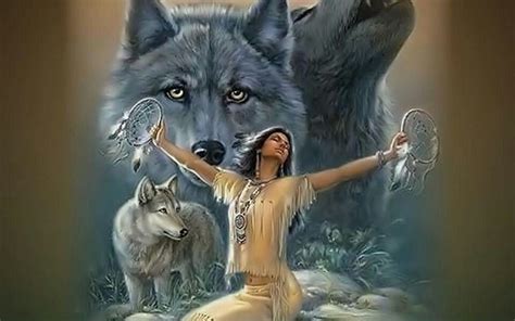Great Spirit Native American Wolf Native American Pictures Native