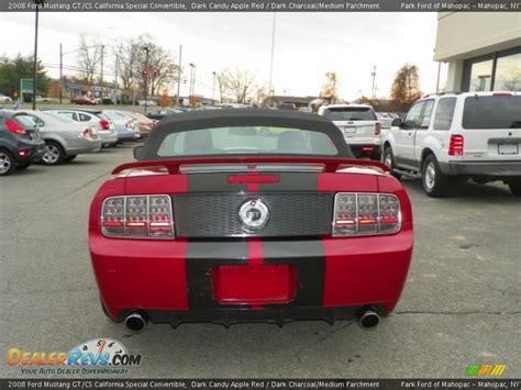 2008 Ford Mustang Gtcs California Special Convertible Dark Candy Apple