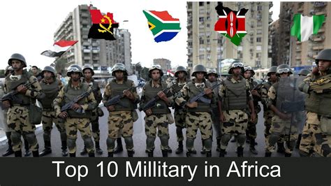 Top Most Powerful Military Countries In Africa Youtube
