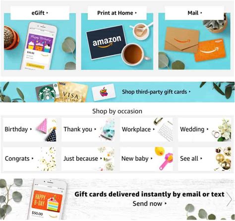 Check spelling or type a new query. Purchase Amazon Gift Card