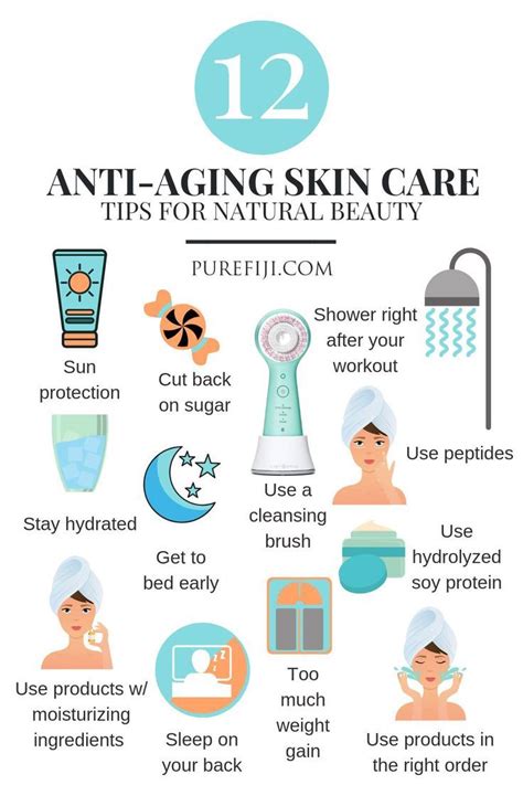 12 Anti Aging Skin Care Tips That Promote Natural Looking Beauty Anti