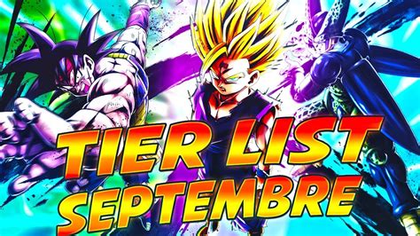 The tier list assumes every unit except for f2ps are at the same star count. DRAGON BALL LEGENDS FR - TIER LIST SEPTEMBRE 2019 GOHAN ...