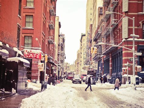 Snow In New York City Stunning Photography By Vivienne