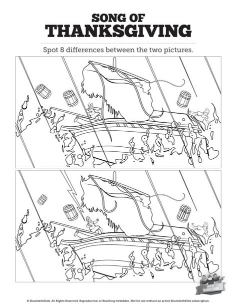 Sharefaith Media Psalm 107 Song Of Thanksgiving Spot The Differences