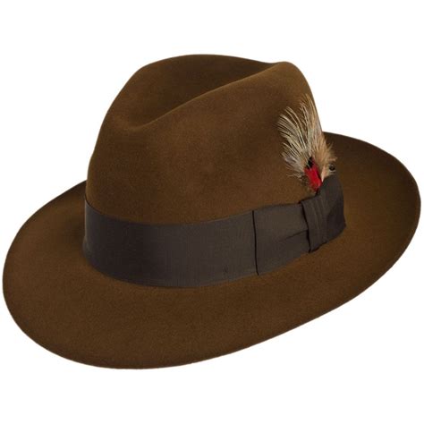 Stetson Temple Fedora Hat Fedora Hat Fedora Mens Hats Fashion