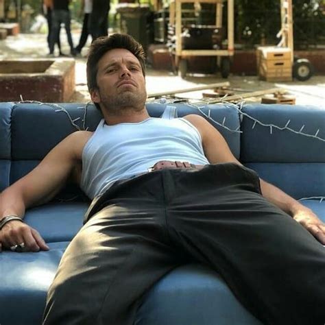 Sebastian Stan On The Set Of His Latest Movie As Of September 21 2018