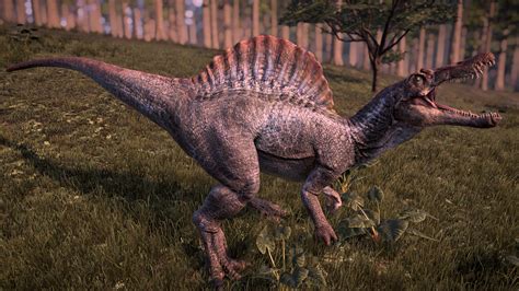Spinosaurus In Jurassic Park