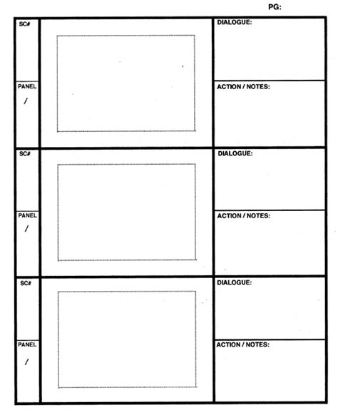 Storyboarding Basics By Brian Lemay Storyboard Template Storyboard