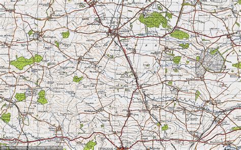 Map Of Gunthorpe 1946 Francis Frith