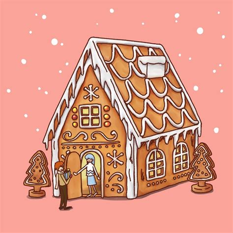 Gingerbread House An Art Print By Gourmet Galleria Inprnt