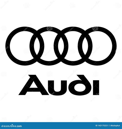 Audi Logo Icon Editorial Photo 142175221