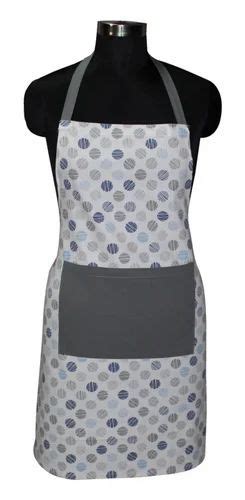 Multicolor Cotton Cooking Apron Size 65 X 70 Cm At Rs 108piece In Karur
