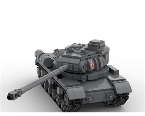 Lego Moc Is 2 Heavy Tank By Gunsofbrickston Rebrickable Build With Lego