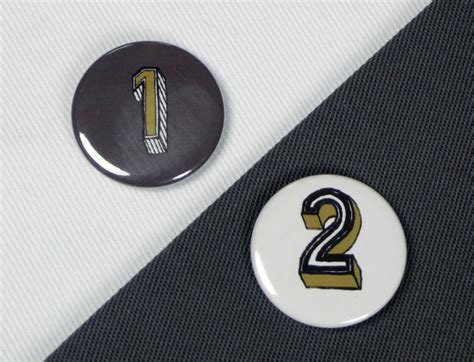 Number Badges Birthday Pins 11 12 13 14 15 16 17 Etsy