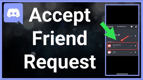 How To Accept Friend Request On Discord Mobile Youtube