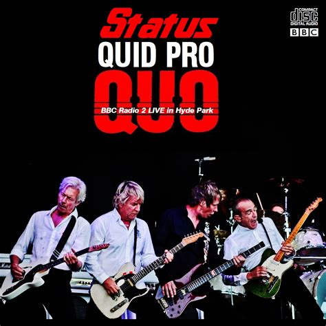Status Quo Online Gigography Quid Pro Quo 2012 Tour