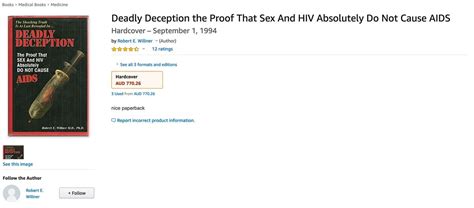 Deadly Deception The Proof That Sex And Hiv Absolutely Do Not Cause Aids