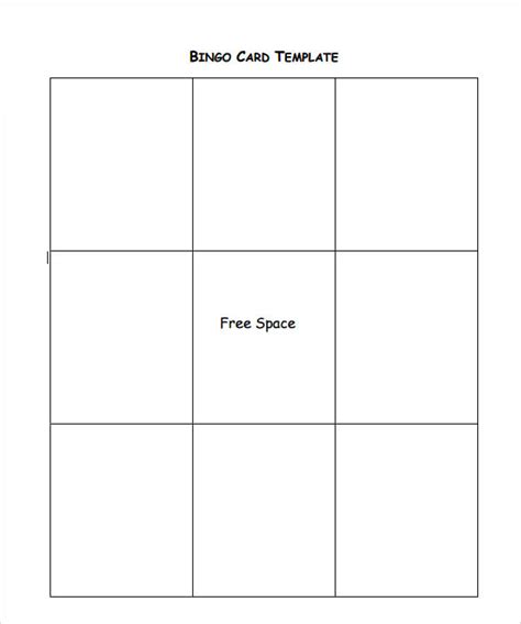 Free 23 Sample Bingo Card Templates In Pdf
