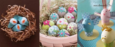 Kreatív húsvéti tojások - olcsó húsvéti dekorációs ötletek | Easter holidays, Holiday, Picture ...