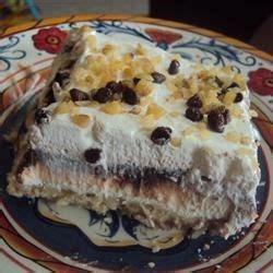 In a medium bowl, combine butter, flour, and chopped pecans. Piggy Pudding Dessert Cake Recipe - Allrecipes.com