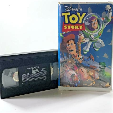 Toy Story Vhs 1996 6703 Walt Disney Home Video Pixar Woody Buzz