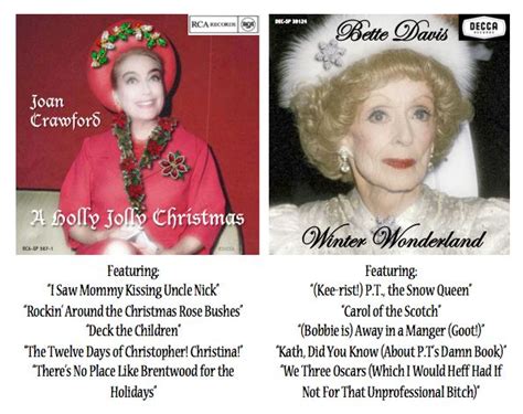Meme Joan Crawford Bette Davis Feud Mommie Dearest Christina Bd Christmas