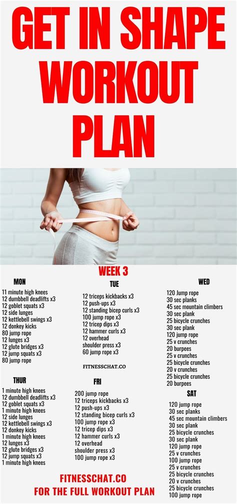 6 Week Summer Body Workout Plan Your Bikini Body Workout Plan