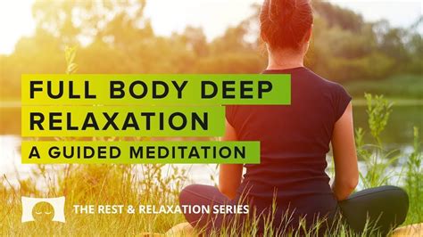 04 Deep Relaxation For Meditation Youtube