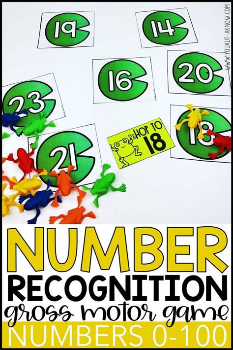 Learning To Recognize Numbers If Fun With This Gross Motor Game The