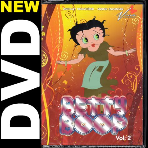 Betty Boop Vol 2 Dvd 9 Episodes Vintageclassic Cartoons Mae