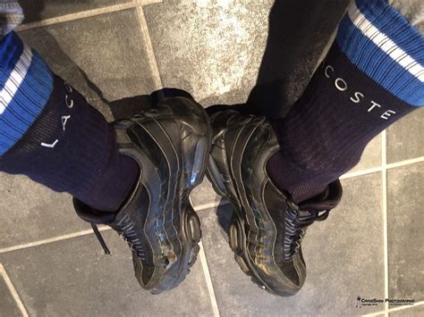 Scally Wearing Well Worn Nike 95s With Lacoste Socks Flickr