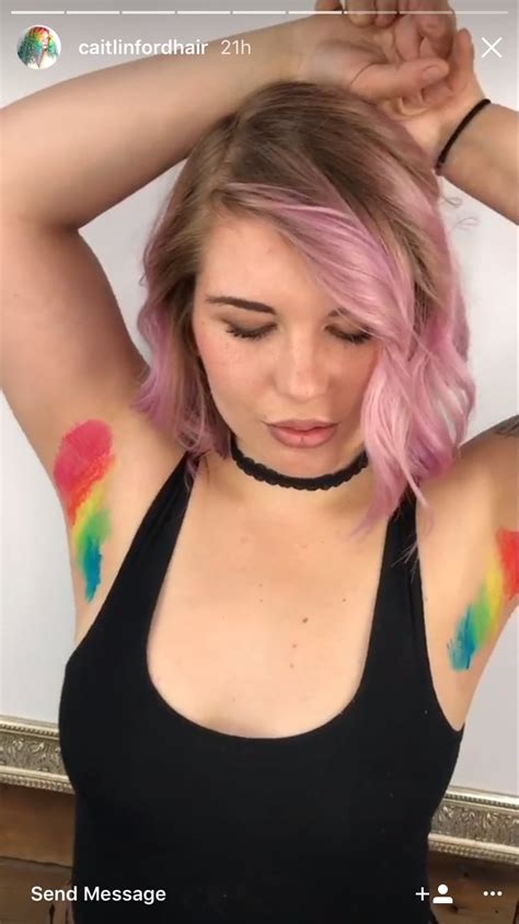 Rainbow Armpits For Pride Month Popsugar Beauty