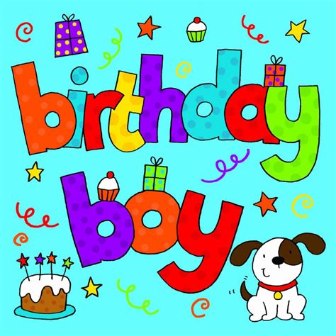 Birthday Card Printable Boy Printable Birthday Cards