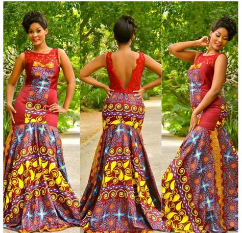 She Nailed It Colorfulmix And Match Ankara African Prom Dresses African Inspired Clothing