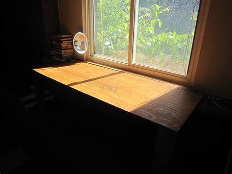 We chose basil, which prefers full sun, but there's a multitude of herbs out there that can thrive in a shadier sill. Expanding a Window Sill with a Two Legged Table | Window ...