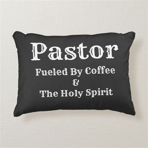 Writing or collecting pastor poems is a positive and meaningful exercise. Pastor Accent Pillow | Zazzle.com in 2021 | Pastor ...