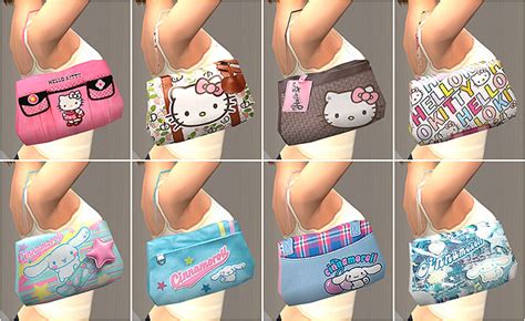Mod The Sims Kawaii Sanrio Bags